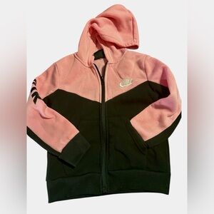 Nike Kids Hoodie in Pink and Black
